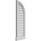 Ekena Millwork Quarter Round Top Right Surface Mount PVC Gable Vent w/ 2"W x 2"P Brickmould Sill Frame, 14"W x 42"H GVPQR14X4203SN - alternate 5